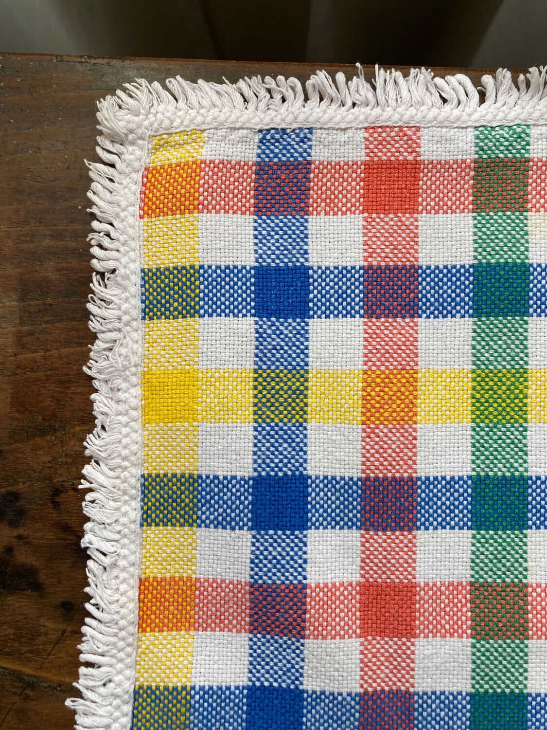 6 vintage antique napkins