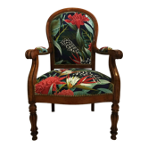 Cabriolet armchair