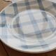 Vintage serving dish Moulin des Loups model Blue Grey Tablecloth