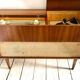 Vintage Grundig KS 400 A vinyl radio cabinet, old record player