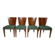 Dining chairs by Jindrich Halabala