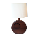 Circular lamp teak