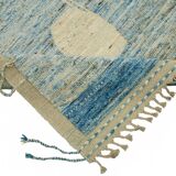 Handwoven Tribal One of a Kind 316 cm x 430 cm Beige Wool Carpet