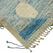 Handwoven Tribal One of a Kind 316 cm x 430 cm Beige Wool Carpet