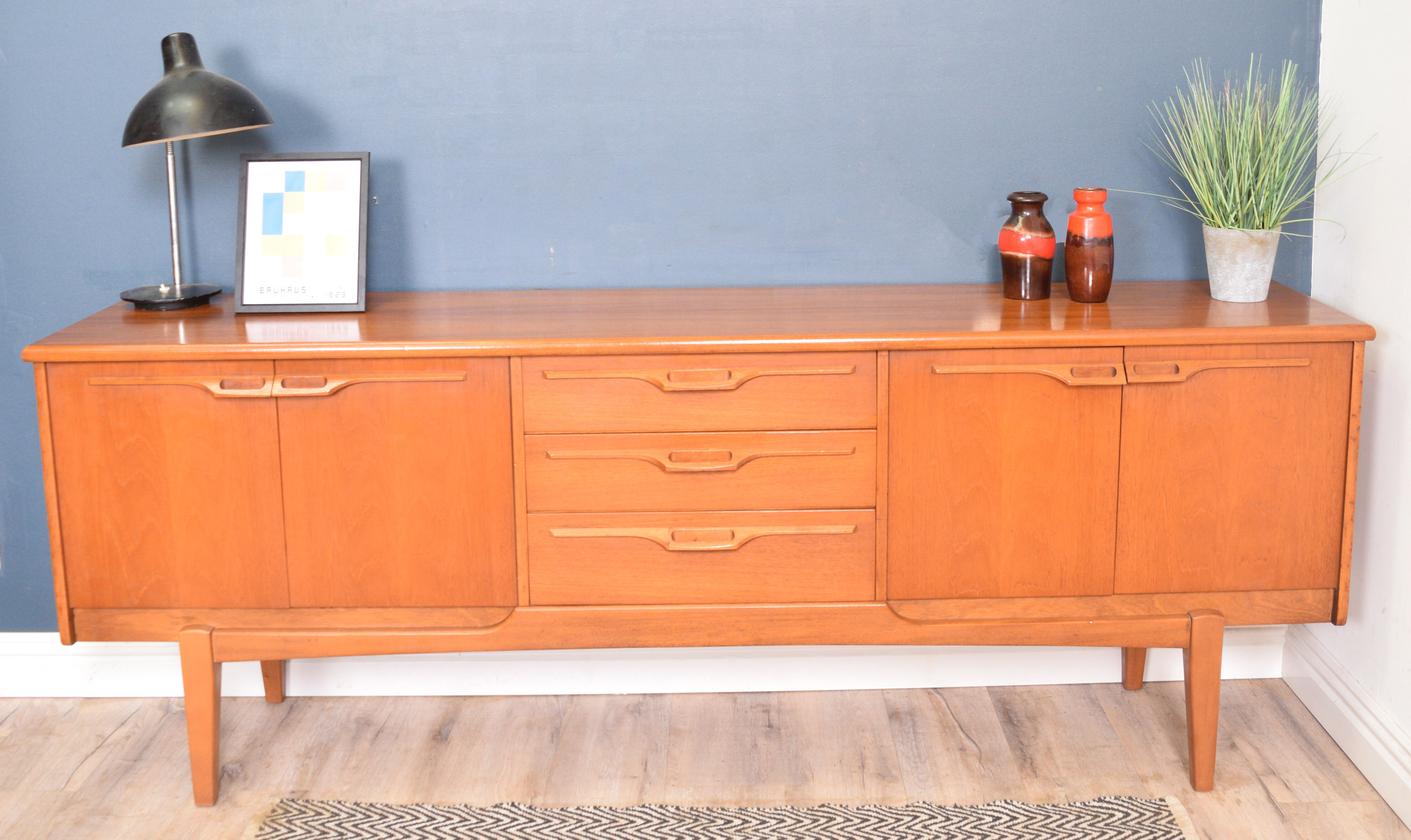 Jentique retro teak sideboard 1960s