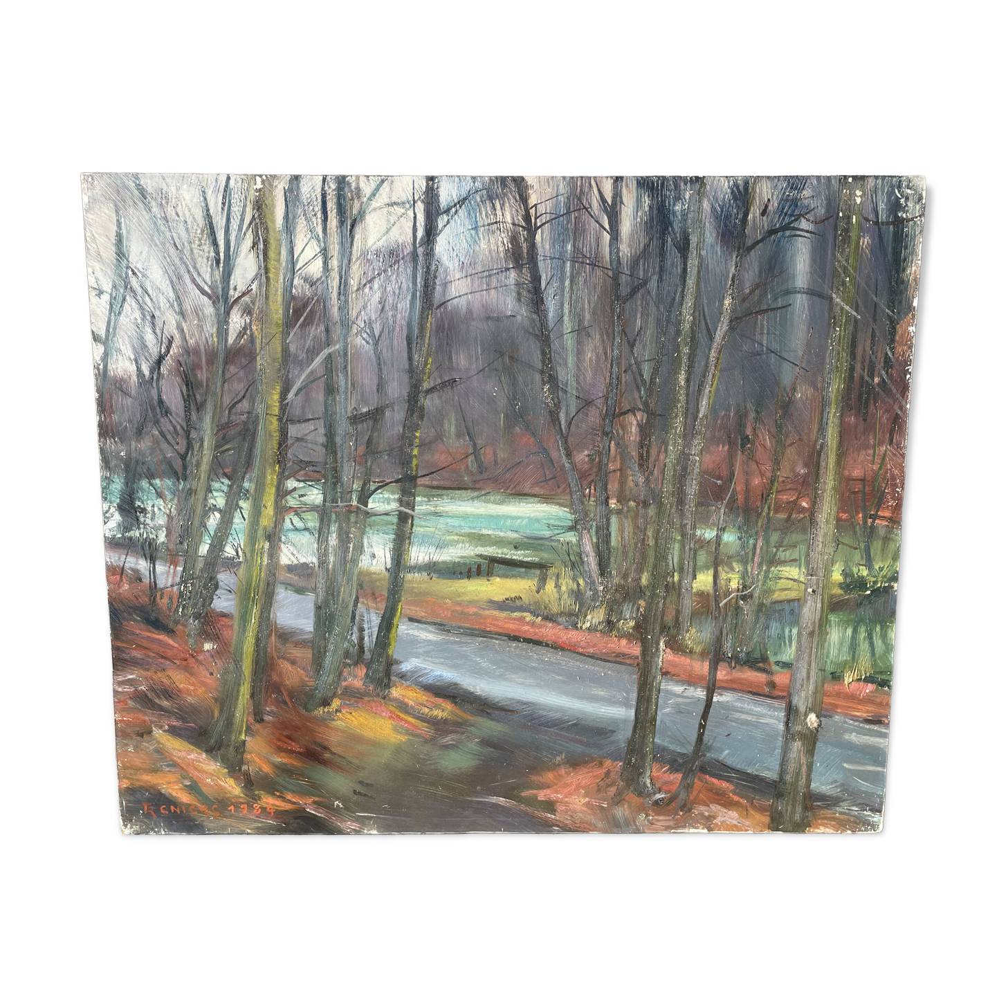 Landscape painting by Tony Reniers