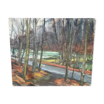 Landscape painting by Tony Reniers