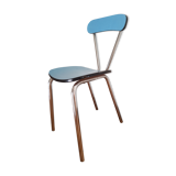 Blue formica chair