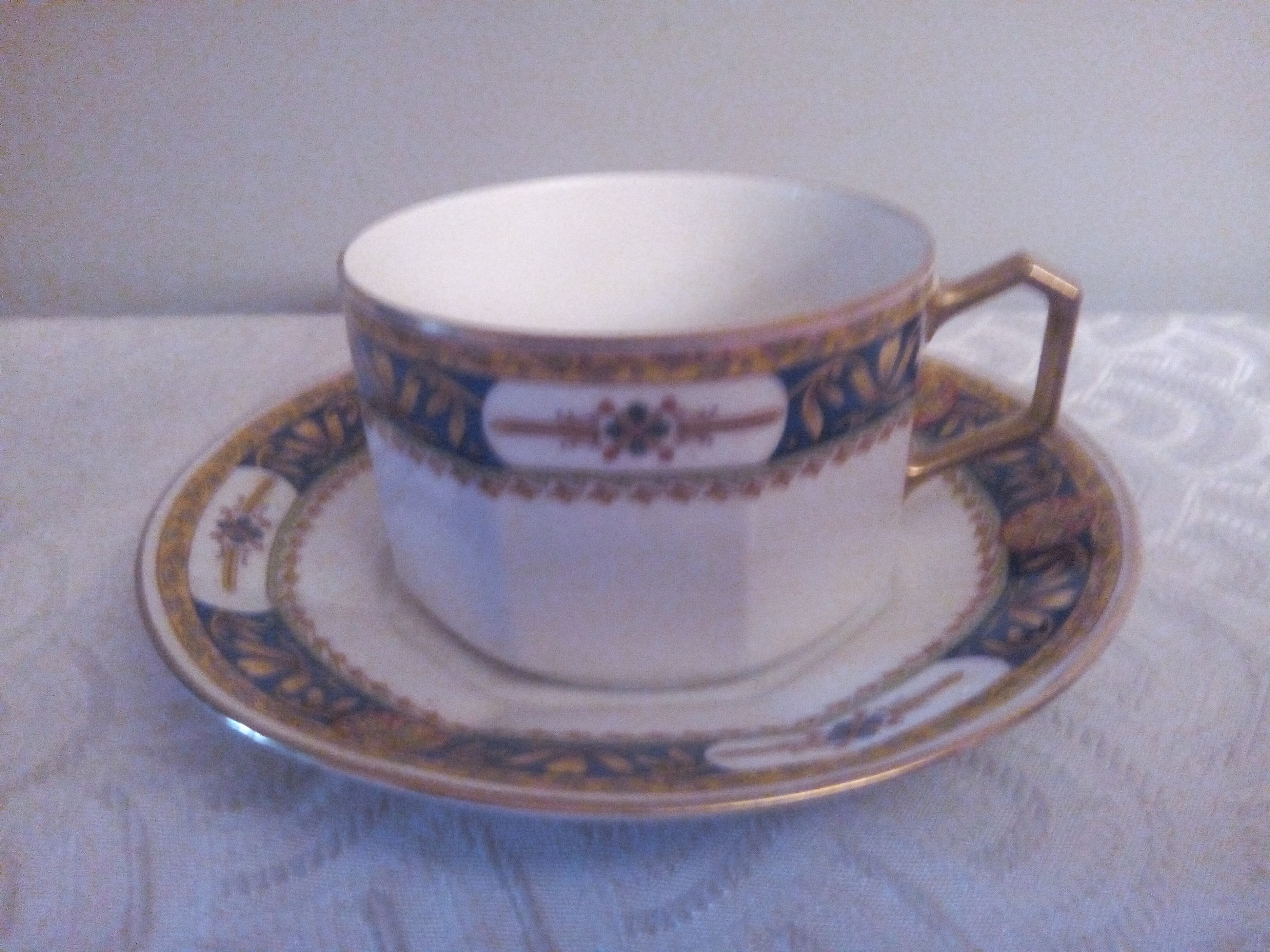 Porcelain coffee service from Limoges