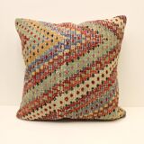 Housse de coussin kilim 60x60.