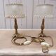 Pair of small lamps