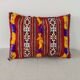 Coussin berbère kilim rouge bohème