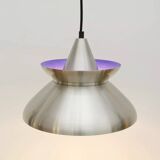 Lampe vintage en laiton, Danemark, années 1970