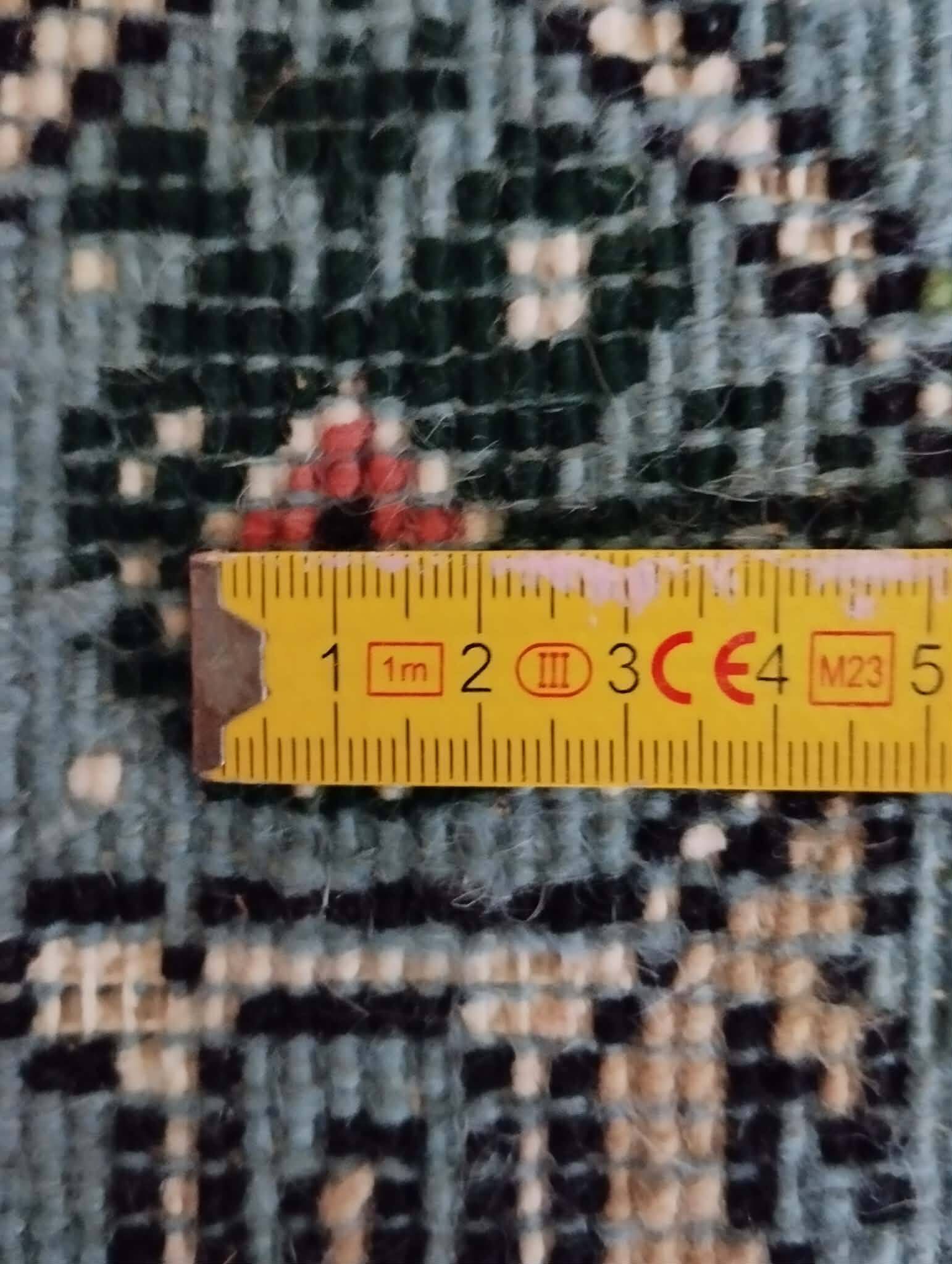 Handmade Kairouan Berber rug 163x66cm