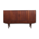 Buffet haut en teck, design danois, années 1960, designer : Børge Seindal, fabricant
