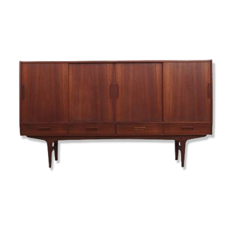 Teak highboard, Danish design, 1960s, designer: Børge Seindal, manufacturer