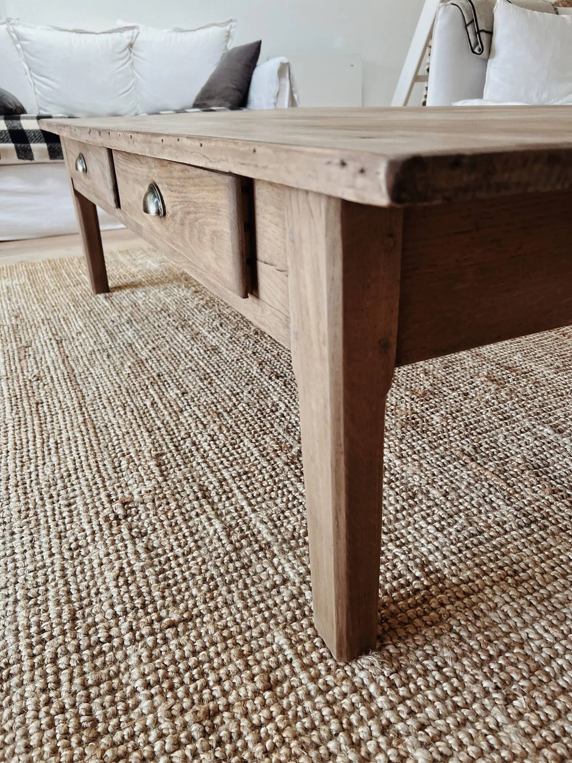 Renovated farmhouse coffee table