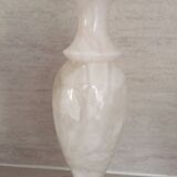 Alabaster baluster lamp base 48 cm