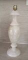 Pied de lampe balustre en albâtre 48 cm