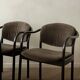 4 chaises de salle à manger postmodernes en bois cintré 235 F par Hartmut Lohmeyer Thonet, années 1980