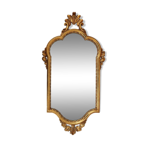 miroir doré de style - baroque