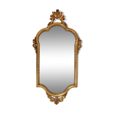 Mid-Century Baroque Style Gilded Mirror, France, 1950s