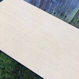 Formica and wood coffee table