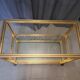 Pierre Vandel serving trolley in gold aluminum