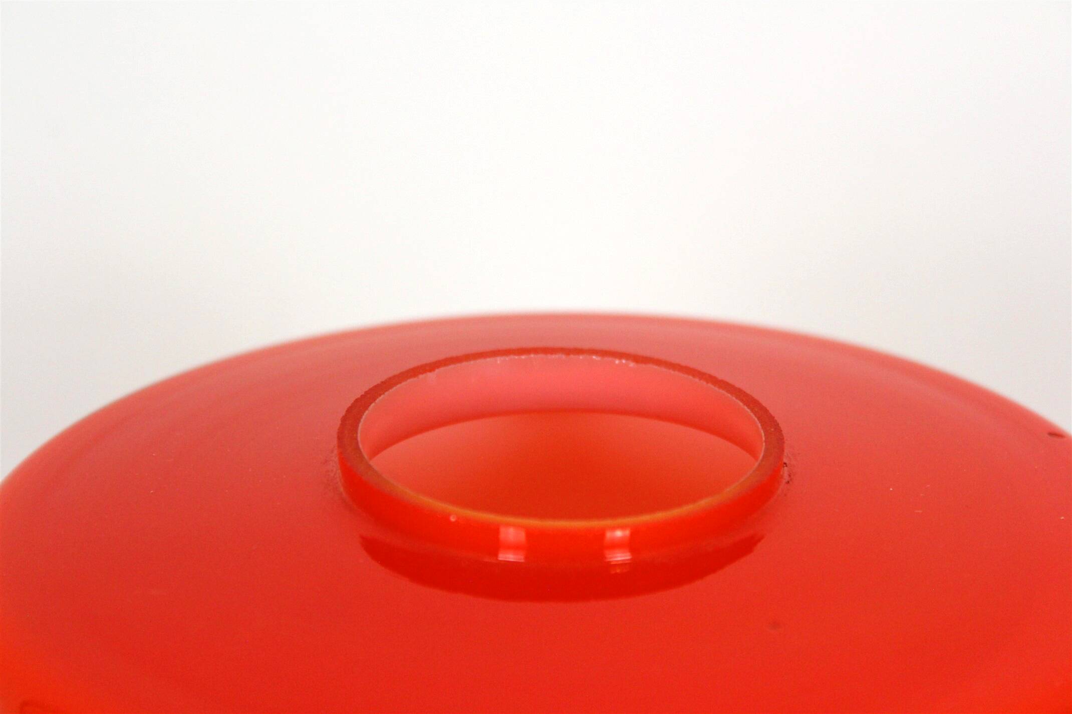 Vintage Glass Table Lamp from Lighting Glass, 1970s