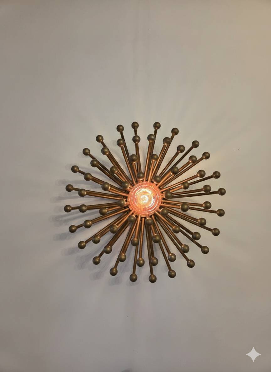 Pistillo wall light by Studio Tetrarch for Valenti Luce, 1970