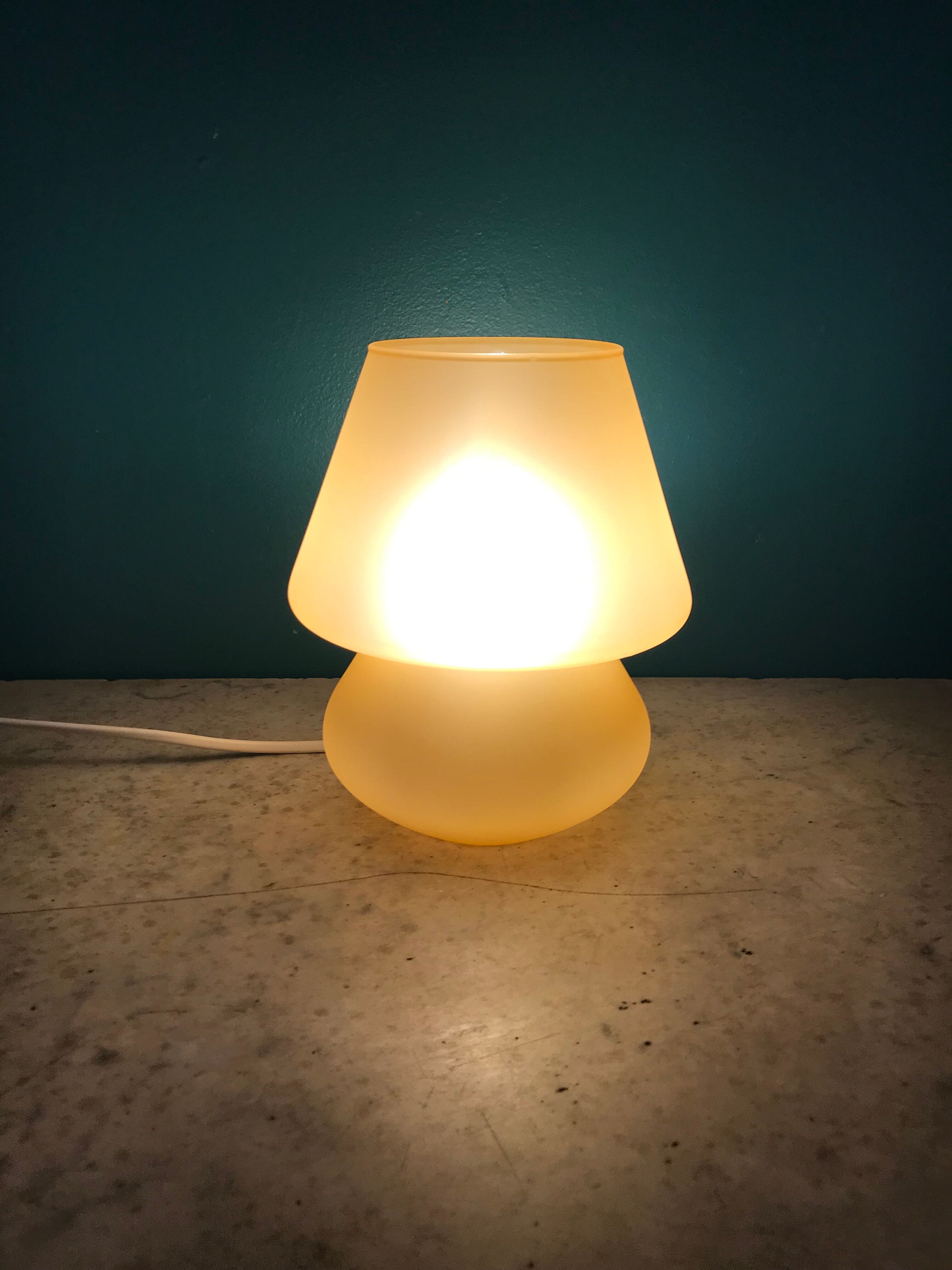 Pair of vintage bedside lamps