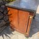 Commode empire retour D’Égypte en Acajou Flammé Époque XIX eme siècle