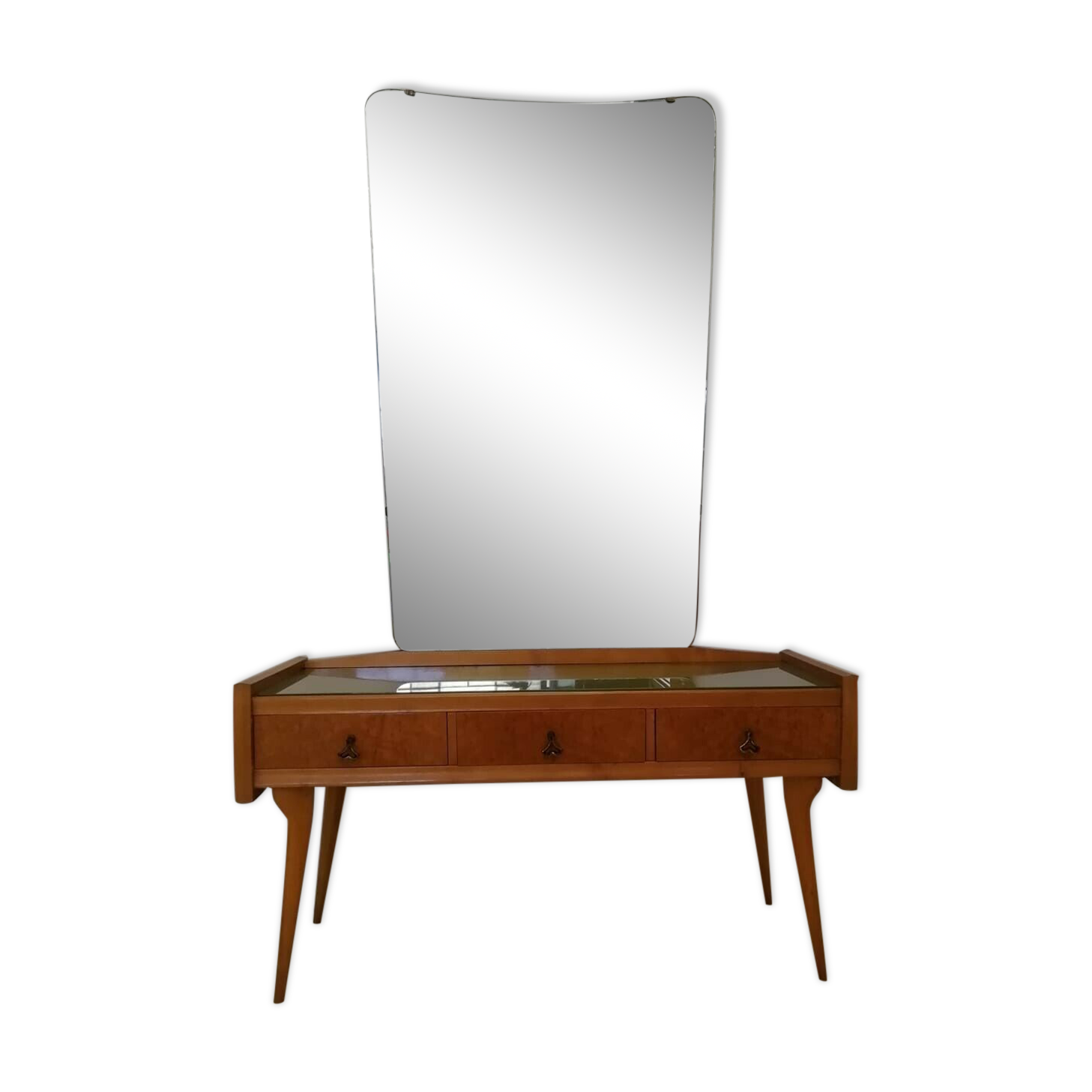 Italian chest of drawers from the 60s with mirror