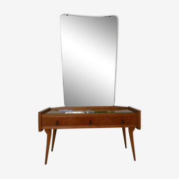 Commode italienne des années 60 avec miroir