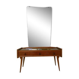 Italian chest of drawers from the 60s with mirror