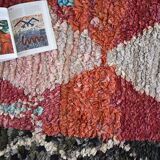 Carpet Moroccan vintage Boucherouite