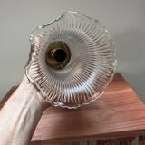 Ancienne applique murale tulipe vintage holophane