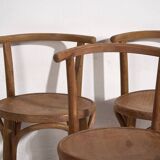 Ensemble de chaises Thonet anciennes (vers 1920). Ensemble de 4 pièces #3