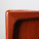 Teak credence of H.P. Hansen Denmark 1950s