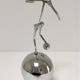 steel sculpture, sportsman's hallmark, goldsmith's crown