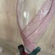 Pair of Candlesticks Candle Holders Design Blown Glass Decorative