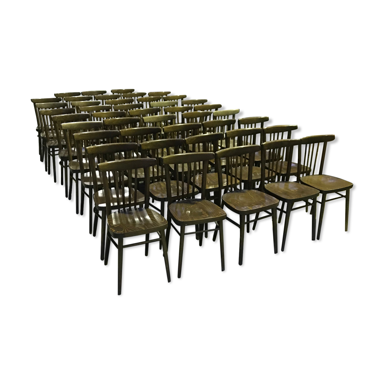 43 bistro chairs