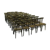 43 bistro chairs