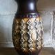 German ceramic vase from manufacturs "Jasba" 60s west Germany