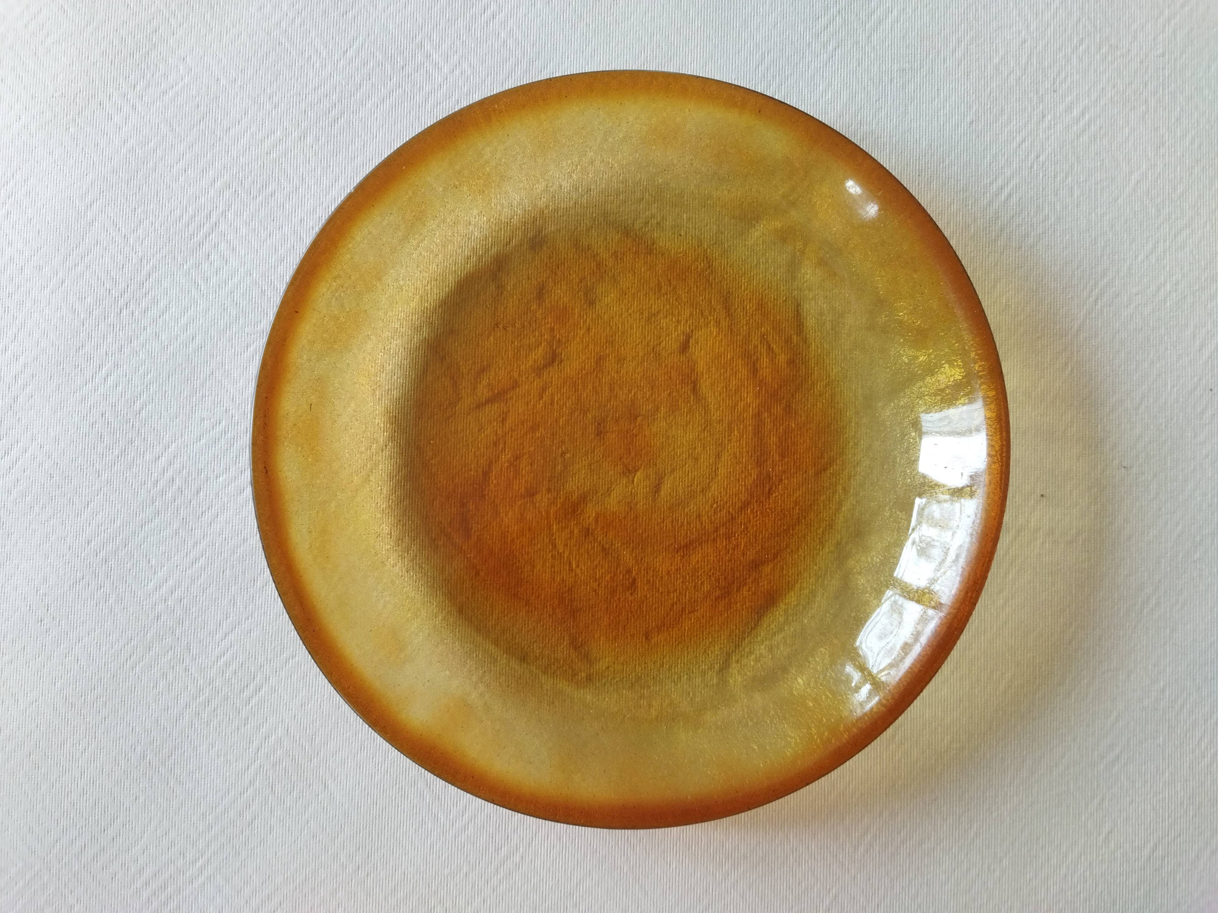 12 flat plates Arcoroc Sierra Ambre