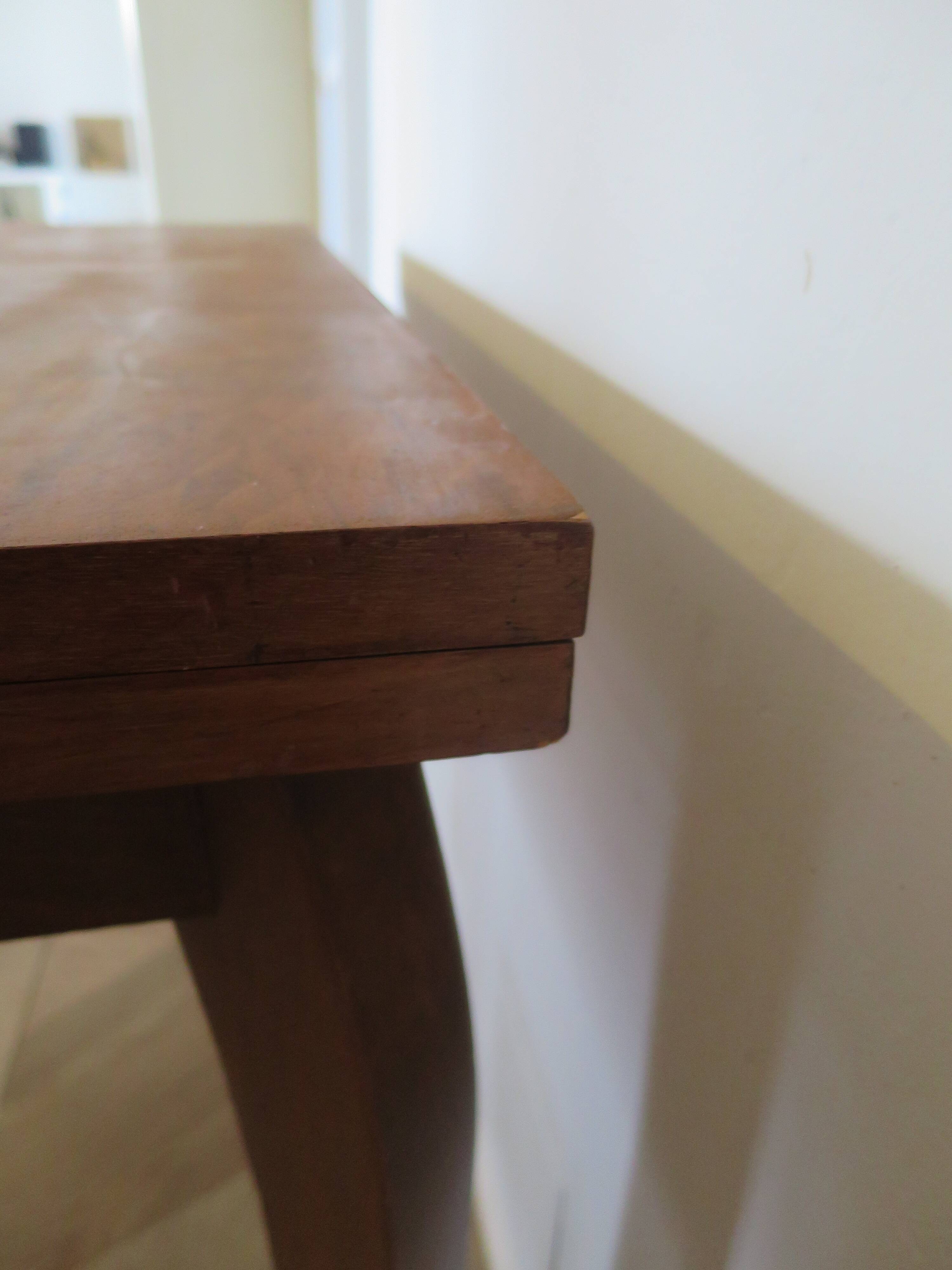 Table de salle à manger extensible, années 50-60