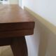 Table de salle à manger extensible, années 50-60