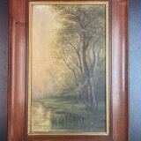 Old Painting Oil on canvas signature to identify