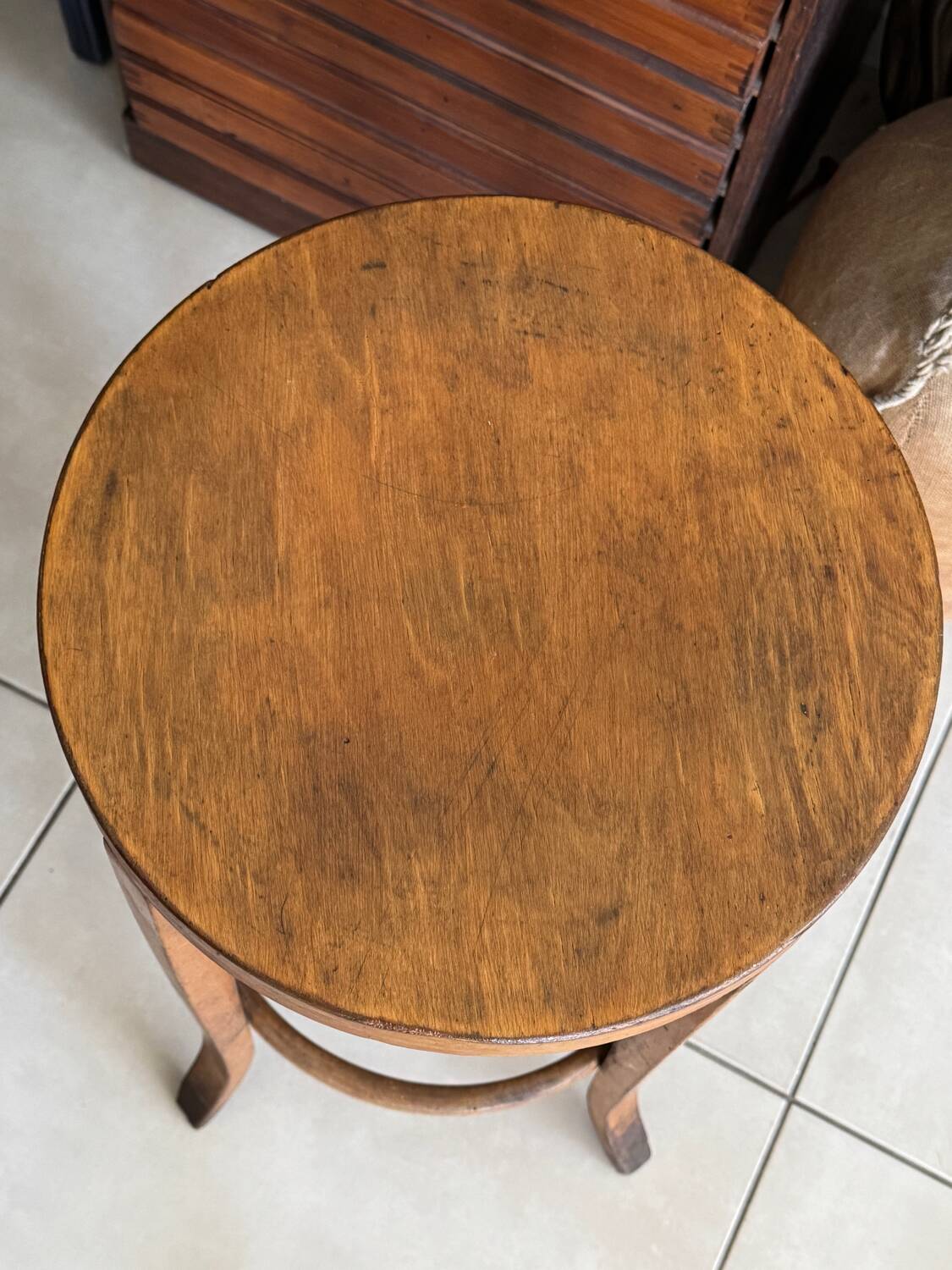 Vintage Baumann bar stool