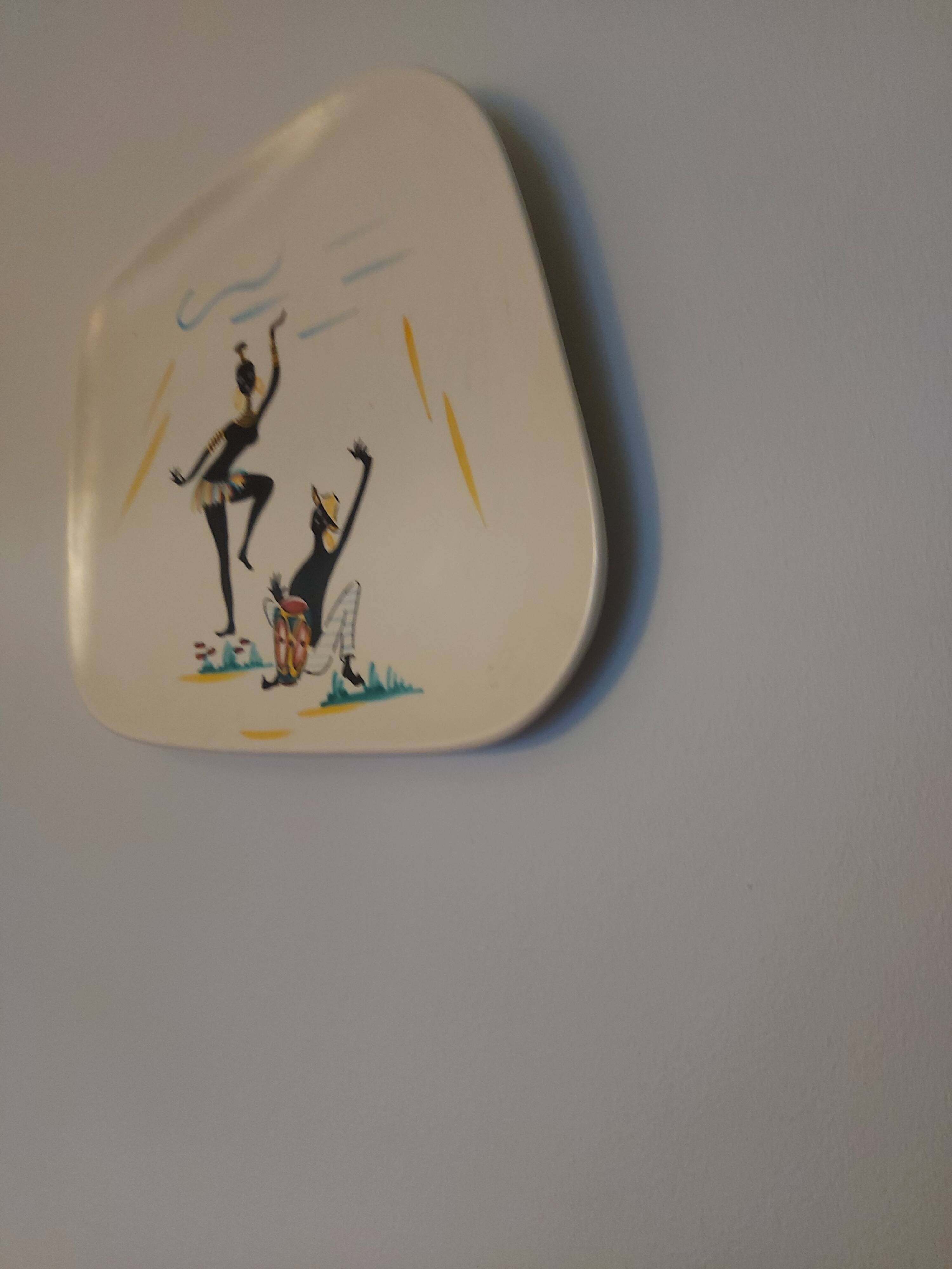 Vintage ceramic dish 60'S